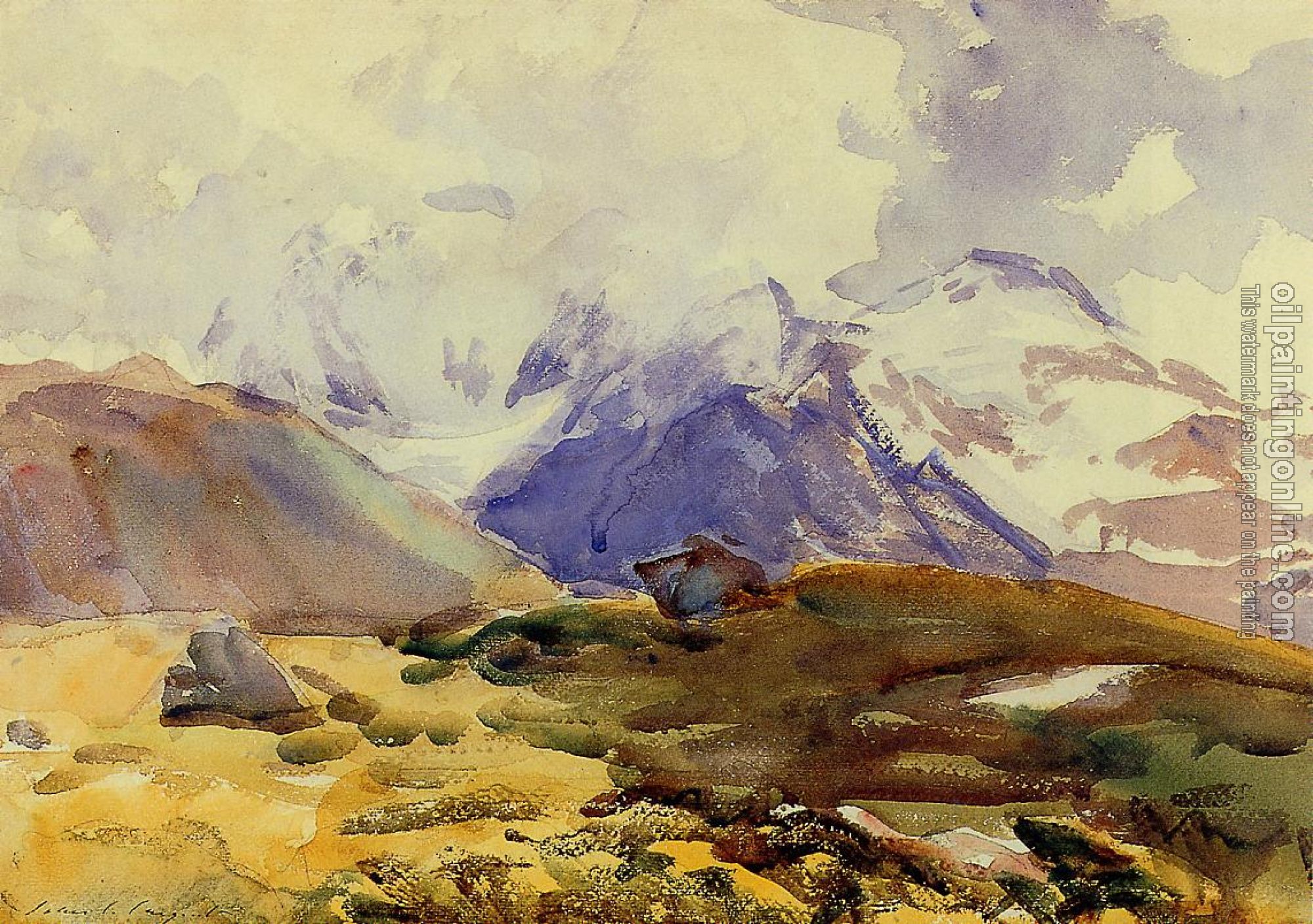 Sargent, John Singer - The Simplon